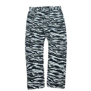 Lrg Jeans Tiger Stripe Camo 5 Pocket Pants Straight Fit Y2K Size 36x32